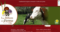 Desktop Screenshot of delices-de-la-ferme.fr